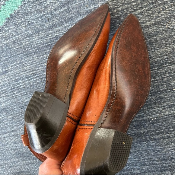 Vintage Acme Leather Cowboy Western Boots 6.5 - Picture 6 of 11